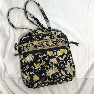 Vera Bradley black and gold purse